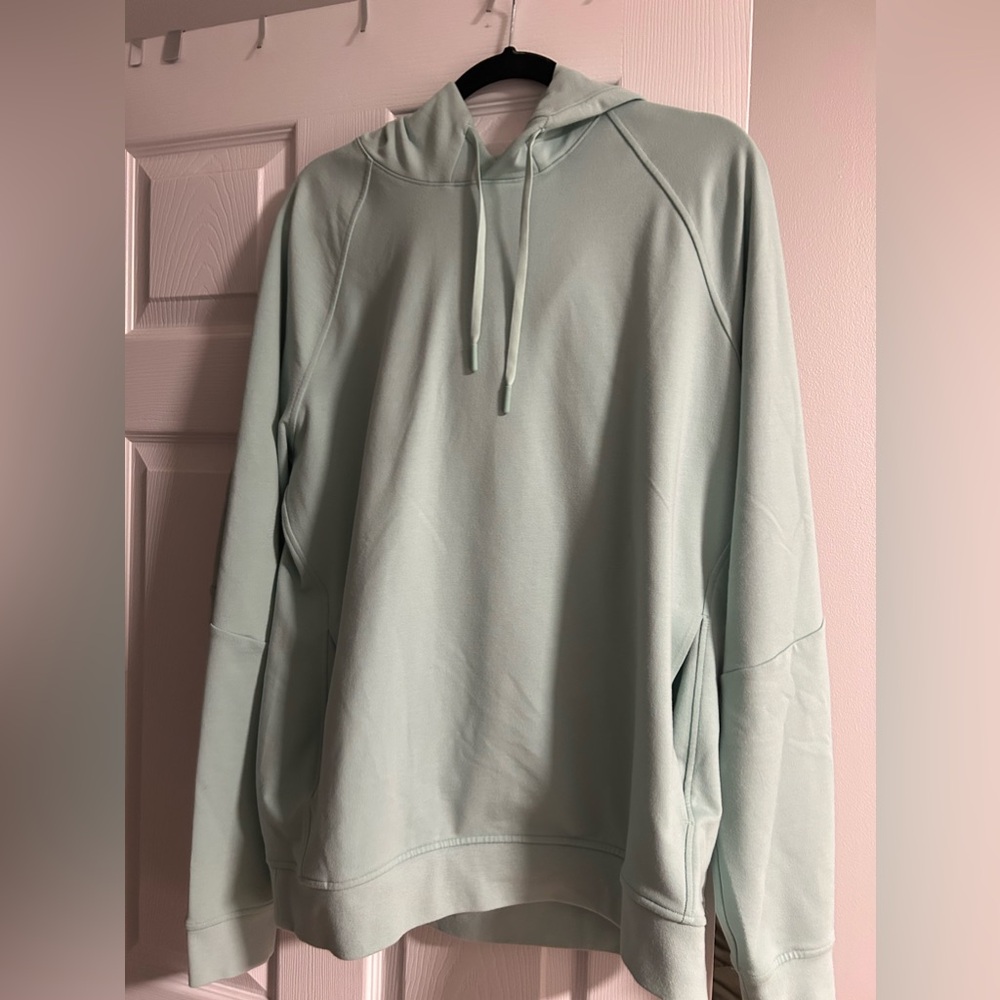 Lululemon City Sweat Pullover Hoodie. Green. Size large. Worn 2-3 times.